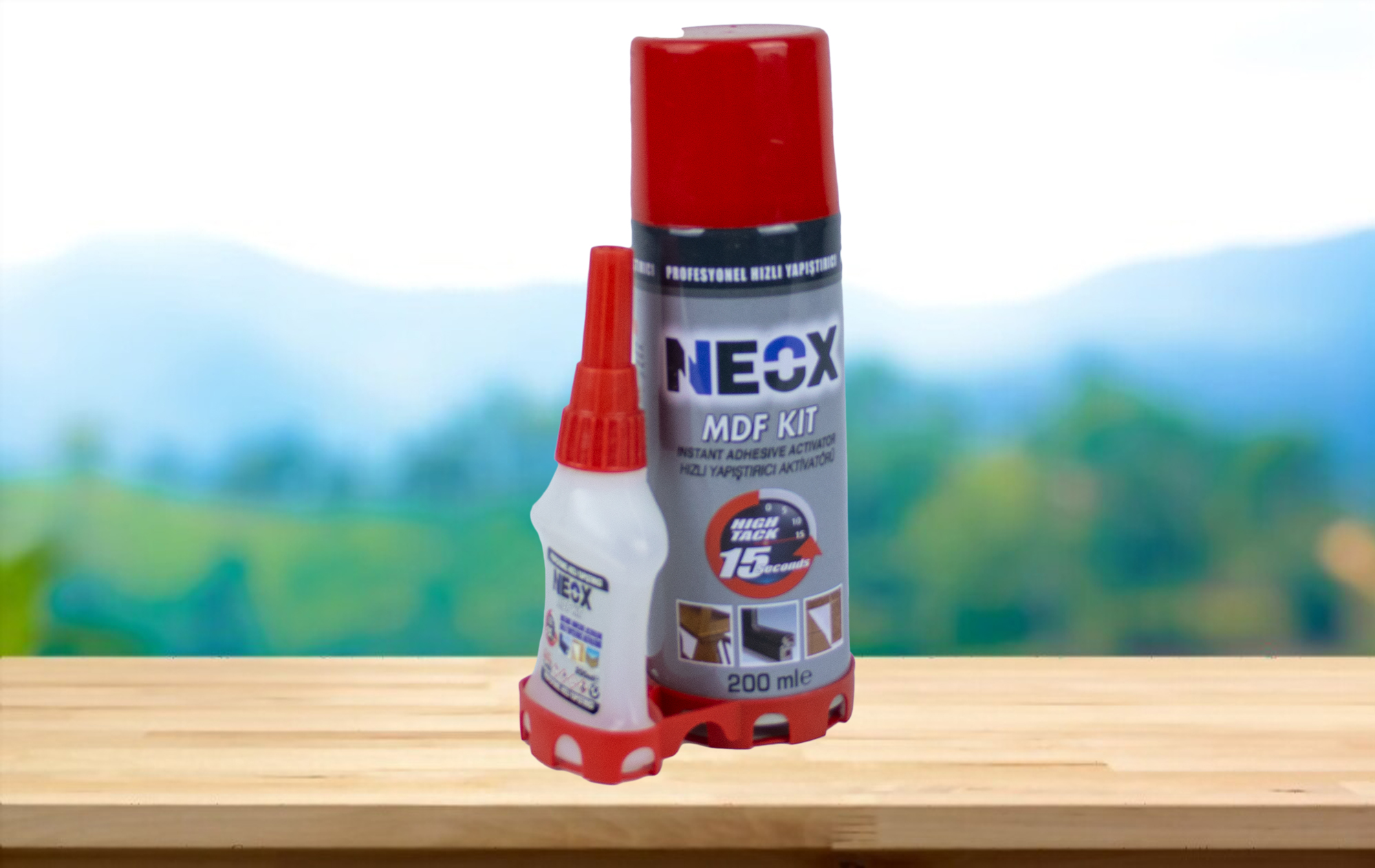 Neox 200 ml MDF Kit Hızlı Yapıştırıcı Aktivatörü